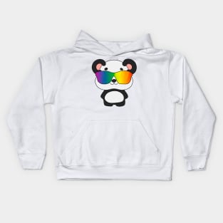 Rainbow Panda Kids Hoodie